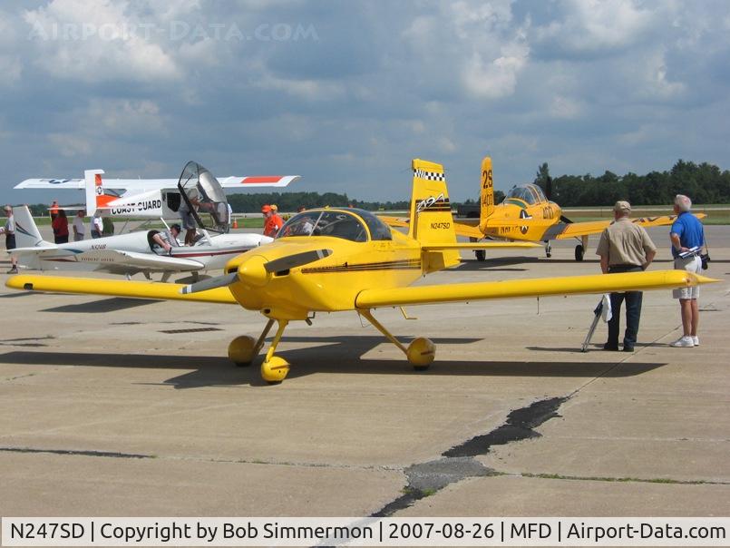 N247SD, 2004 Vans RV-9A C/N 90219, EAA MERFI event at Mansfield, OH