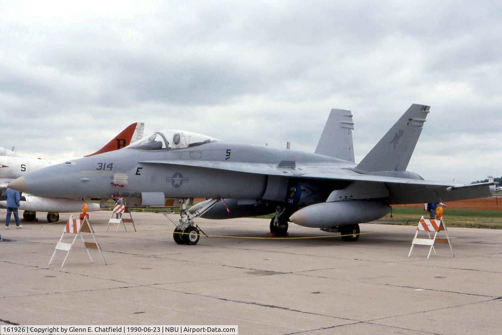 161926, McDonnell Douglas F/A-18A Hornet C/N 0127/A094, F/A-18A at the open house