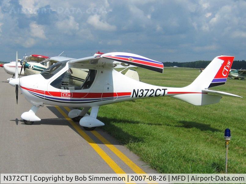 N372CT, 2005 Flight Design CTSW C/N 05-10-06, EAA MERFI event at Mansfield, OH