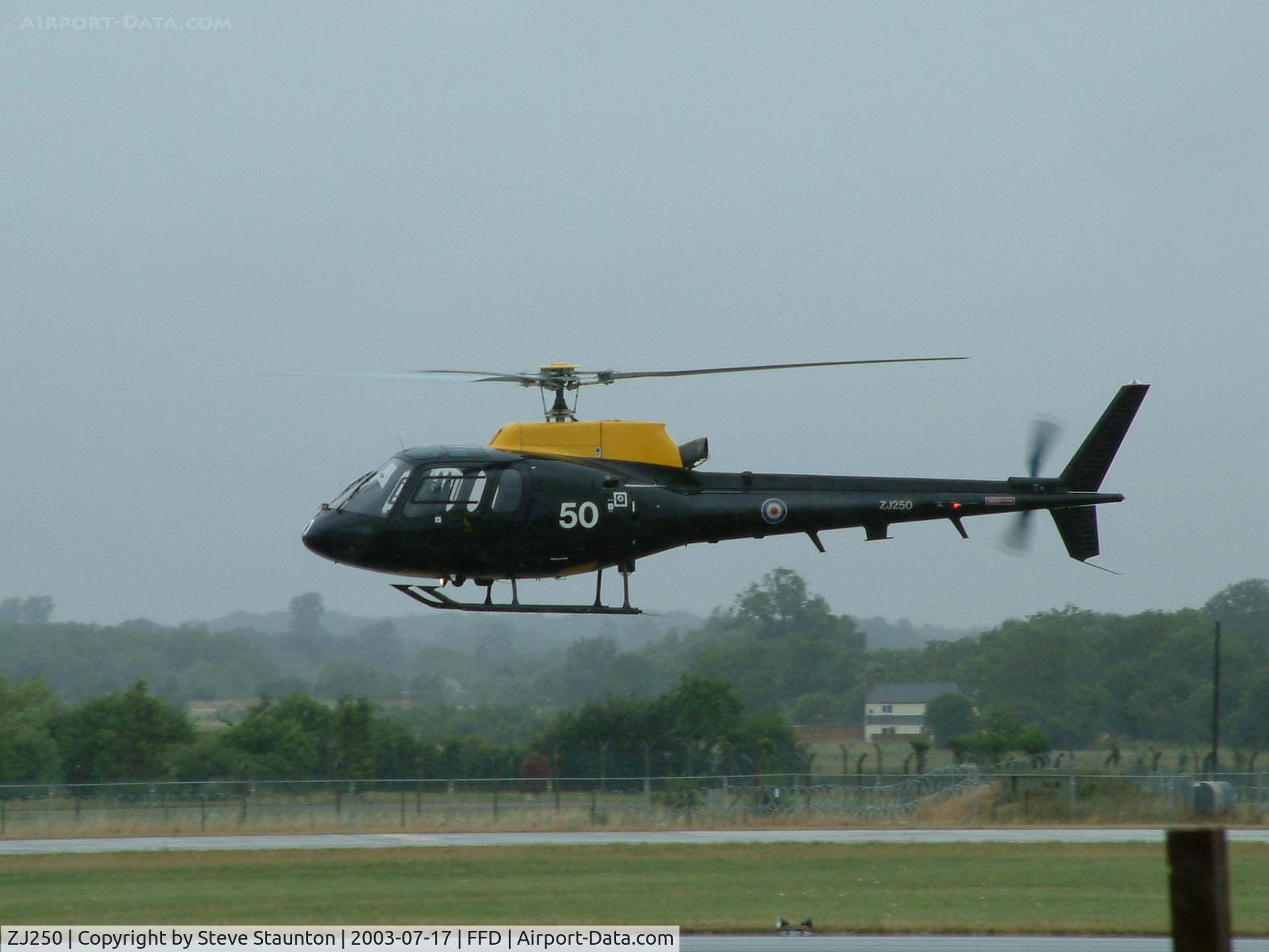ZJ250, 1997 Eurocopter AS-350BB Squirrel HT2 Ecureuil C/N 3047, Royal International Air Tattoo 2003