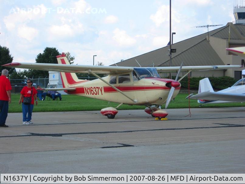 N1637Y, 1962 Cessna 172C C/N 17249337, EAA MERFI event at Mansfield, OH