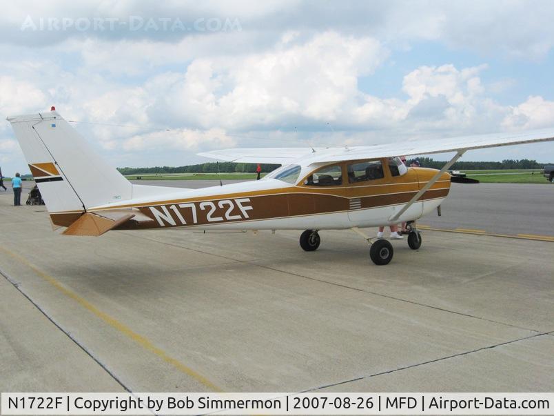 N1722F, 1966 Cessna 172H C/N 17255117, EAA MERFI event at Mansfield, OH