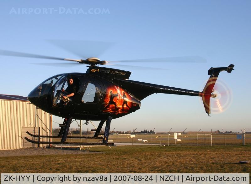 ZK-HYY, Hughes 369D C/N 600739D, Christchurch