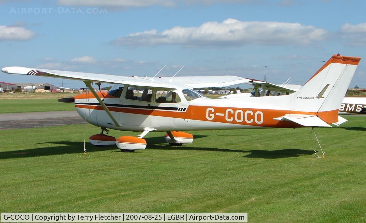 G-COCO, 1975 Reims F172M II Skyhawk C/N 1373, Cessna F172M at Breighton UK