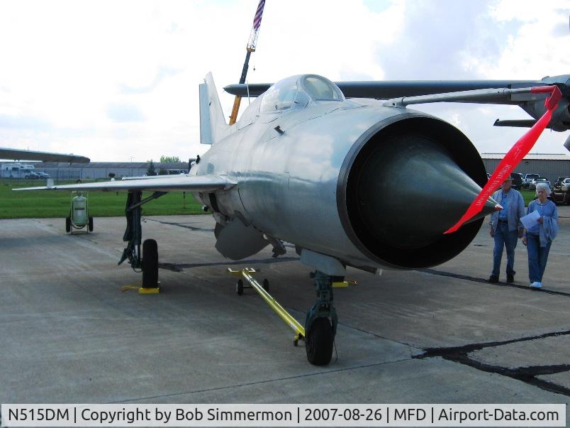 N515DM, Mikoyan-Gurevich MiG-21 Fishbed C/N Not found, Mig 21 