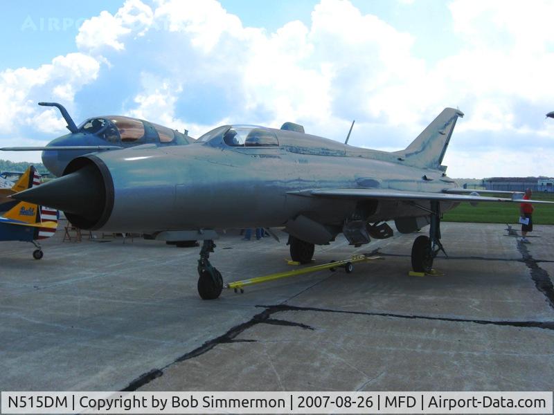 N515DM, Mikoyan-Gurevich MiG-21 Fishbed C/N Not found, Mig 21 