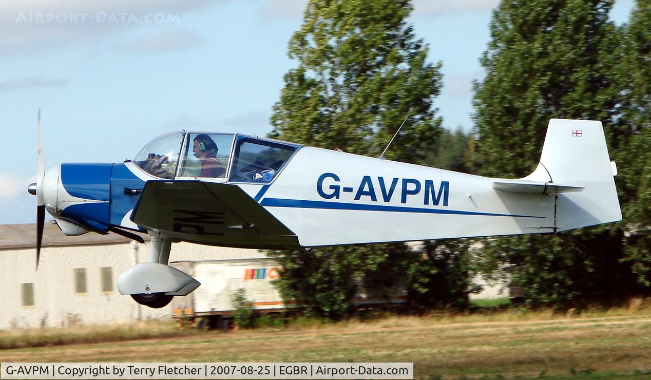 G-AVPM, 1957 SAN Jodel D-117 C/N 593, Jodel D117 at Breighton , UK