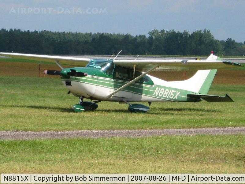 N8815X, 1961 Cessna 182D Skylane C/N 18253215, EAA MERFI event at Mansfield, OH