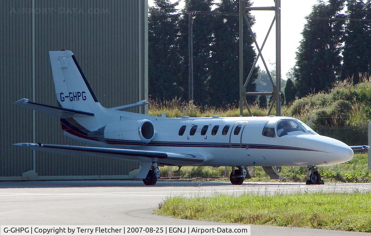 G-GHPG, 1999 Cessna 550 Citation Bravo C/N 550-0897, Cessna 550