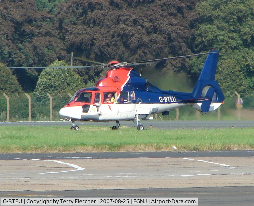 G-BTEU, 1990 Aerospatiale AS-365N-2 Dauphin C/N 6392, AS365N2 helicopter