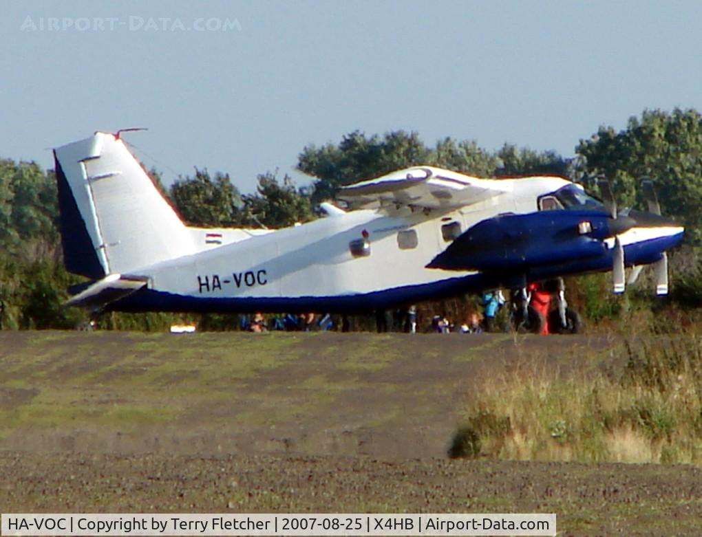 HA-VOC, Dornier Do-28G-2 Skyservant C/N 4331, Dornier Do 28 a/b at Hibaldstow