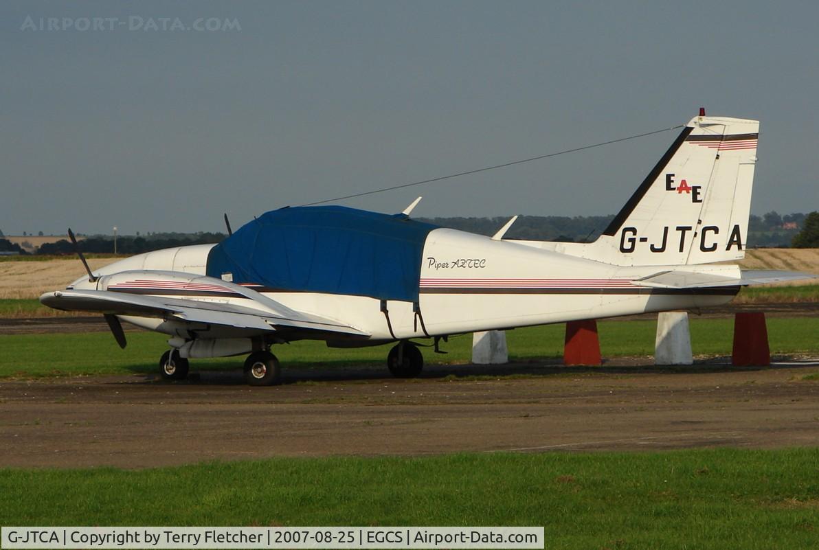 G-JTCA, 1973 Piper PA-E23-250 Aztec C/N 27-7305112, Piper Pa-23-250
