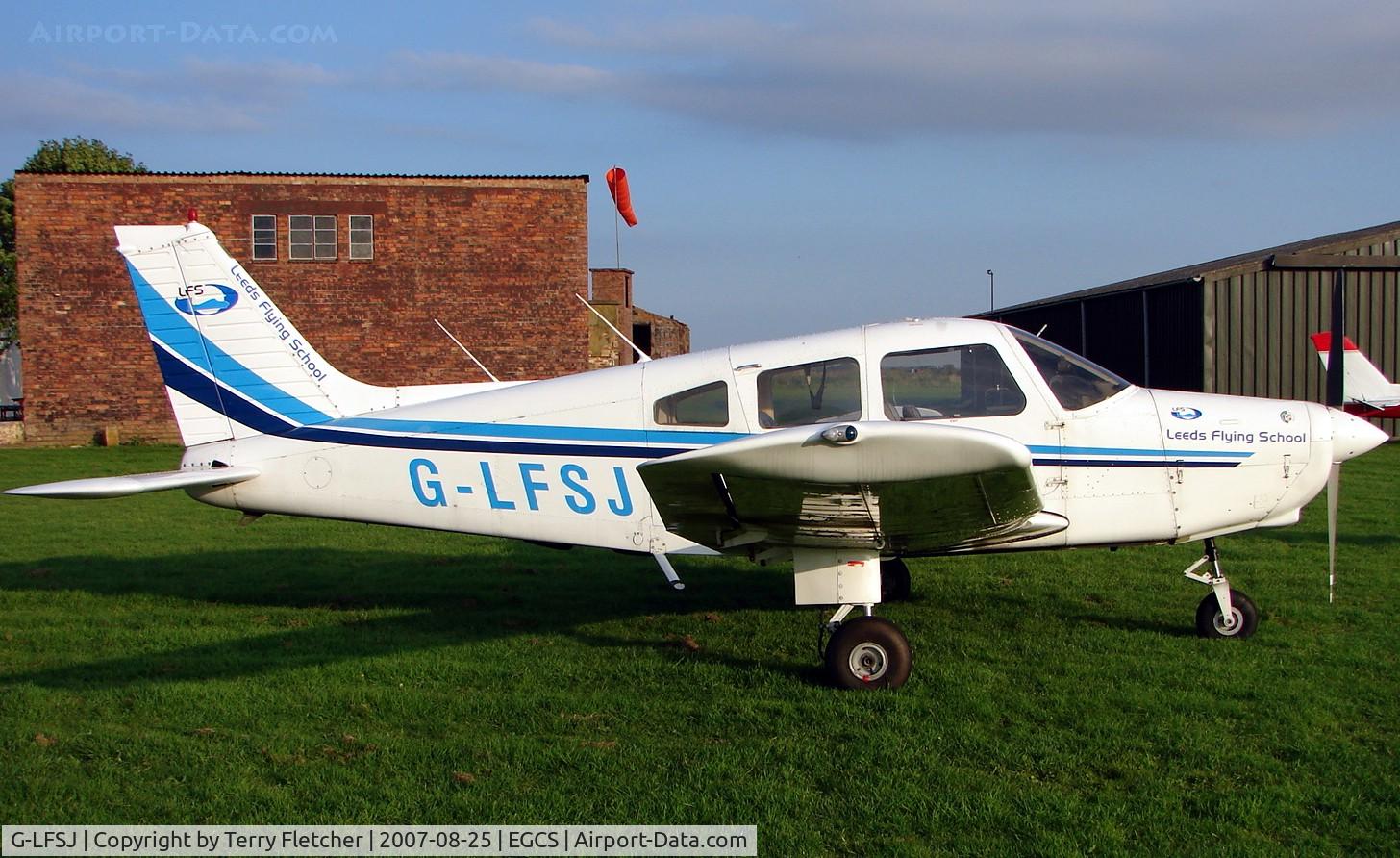 G-LFSJ, 1979 Piper PA-28-161 Cherokee Warrior II C/N 28-7916536, Piper Pa-28-161