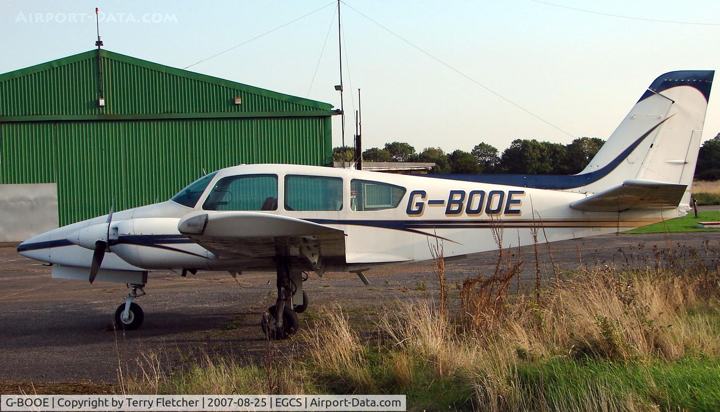 G-BOOE, 1979 Gulfstream American GA-7 Cougar C/N GA7-0093, GA-7