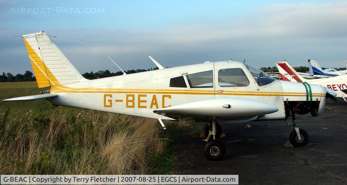 G-BEAC, 1966 Piper PA-28-140 Cherokee C/N 28-21963, Pa-28-140