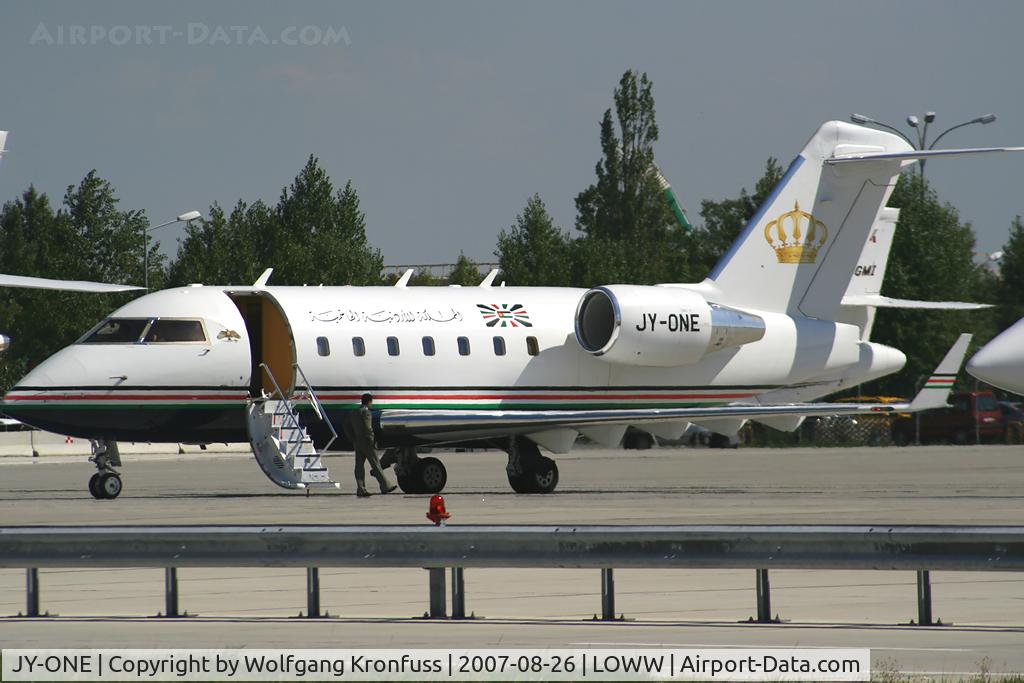 JY-ONE, 1999 Bombardier Challenger 604 (CL-600-2B16) C/N 5426, Jordan's