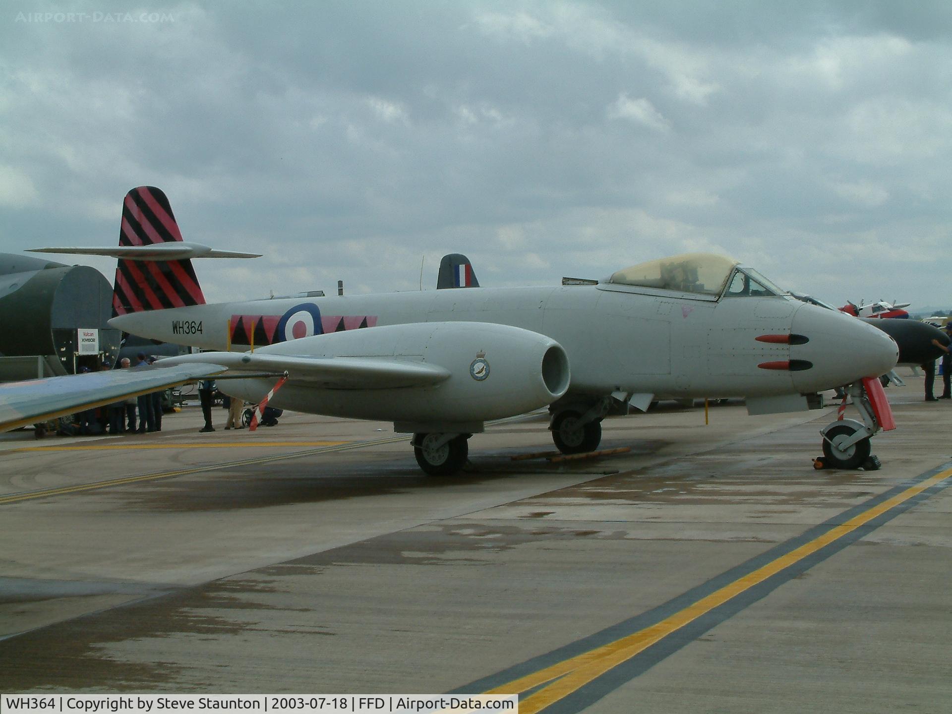 WH364, Gloster Meteor F.8 C/N Not found WH364, Royal International Air Tattoo 2003