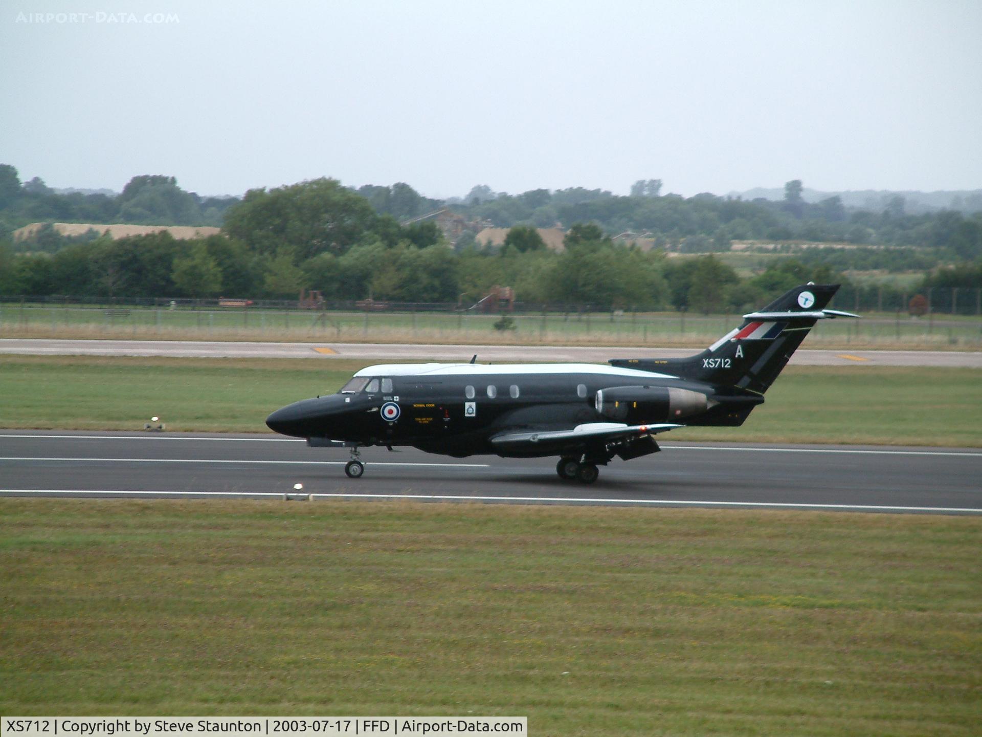 XS712, 1965 Hawker Siddeley HS.125 Dominie T.1 C/N 25040, Royal International Air Tattoo 2003