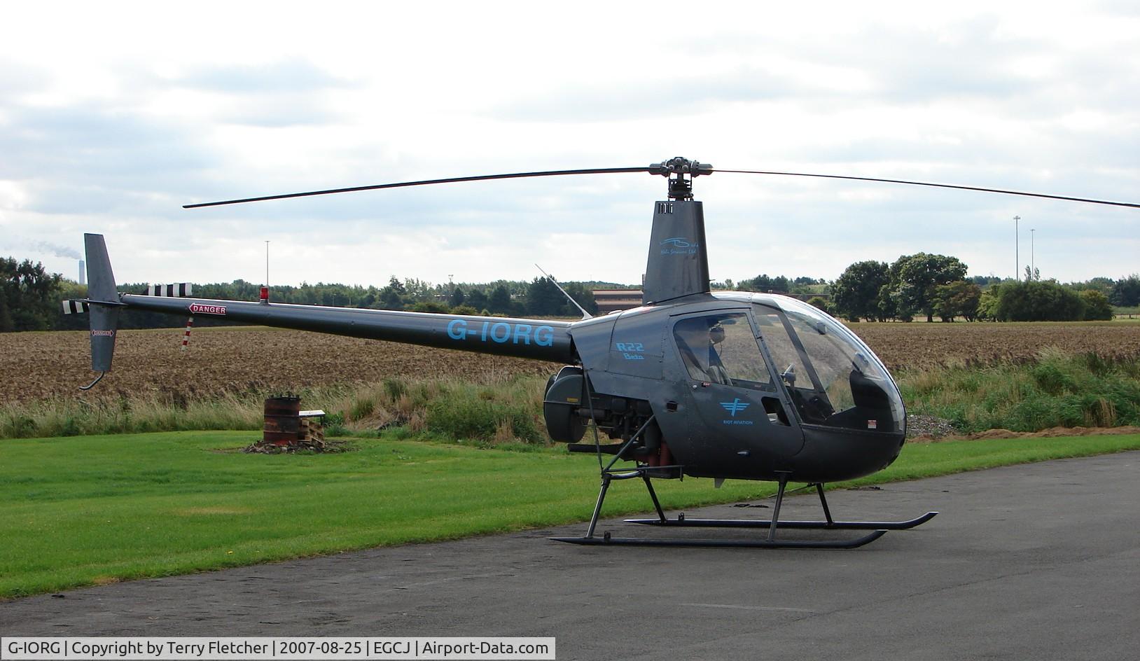G-IORG, 1991 Robinson R22 Beta C/N 1679, 2007 PFA Regional Rally at Sherburn , Yorkshire , UK