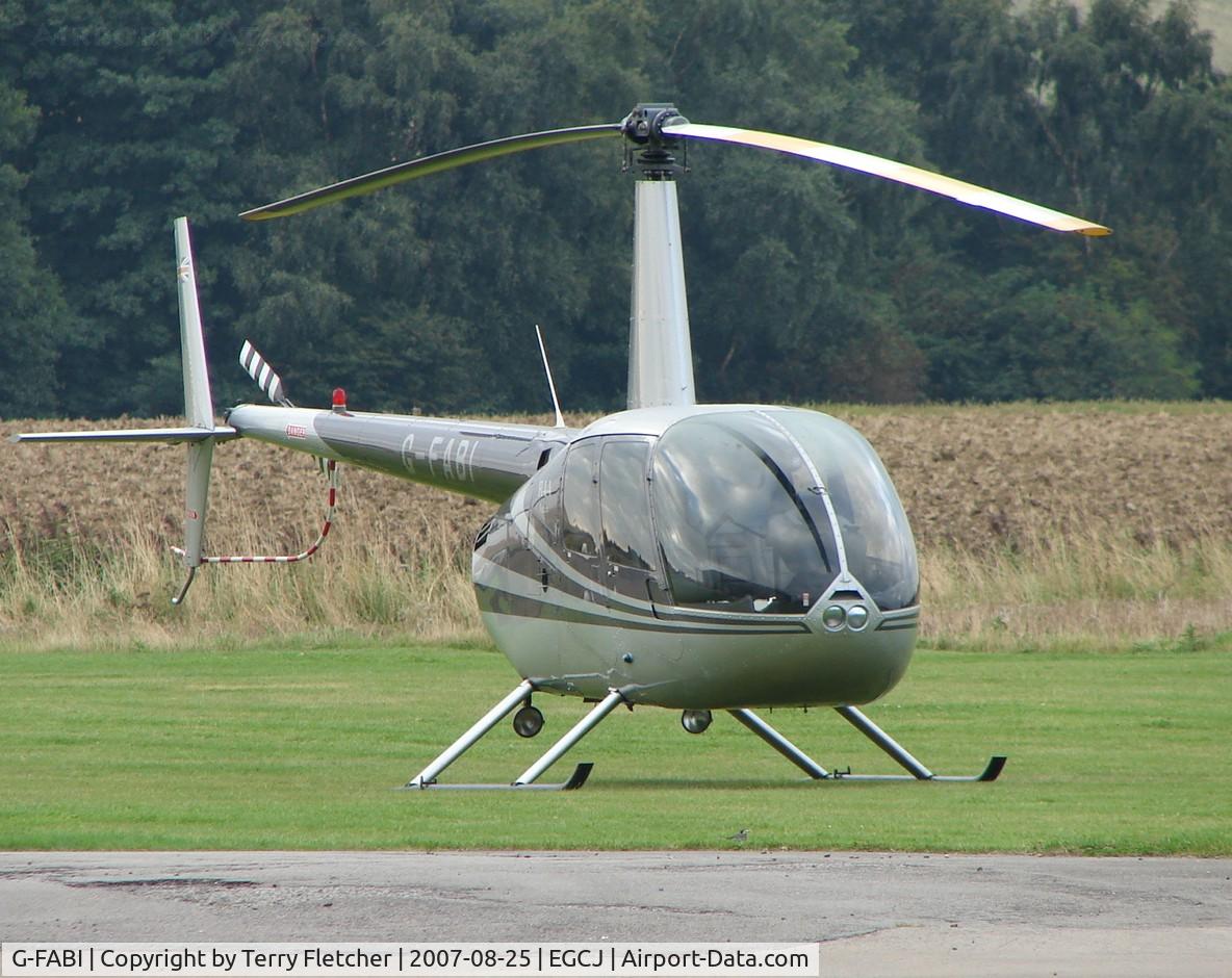 G-FABI, 1997 Robinson R44 Astro C/N 0325, 2007 PFA Regional Rally at Sherburn , Yorkshire , UK