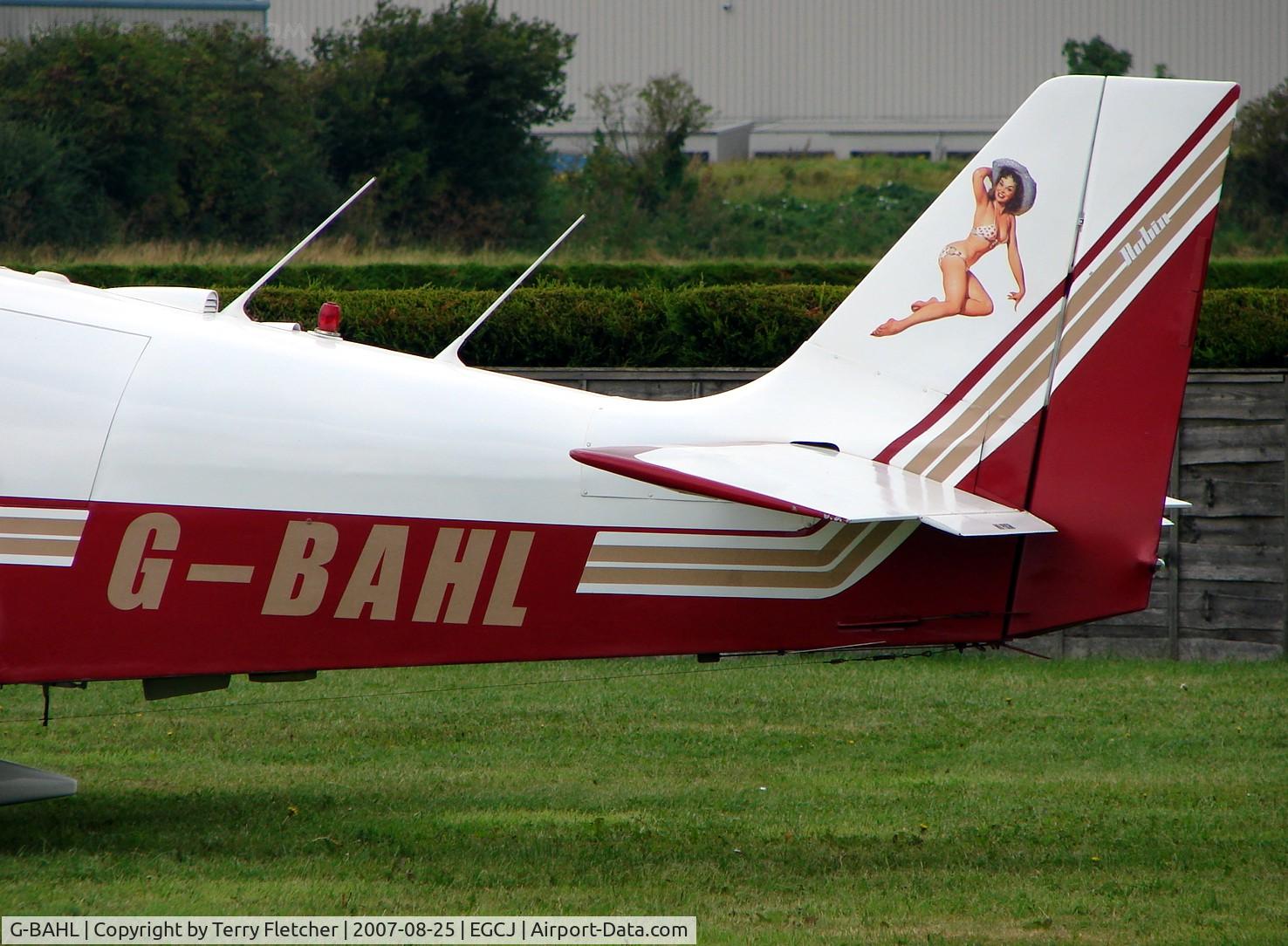 G-BAHL, 1972 Robin DR-400-160 Chevalier C/N 704, 2007 PFA Regional Rally at Sherburn , Yorkshire , UK