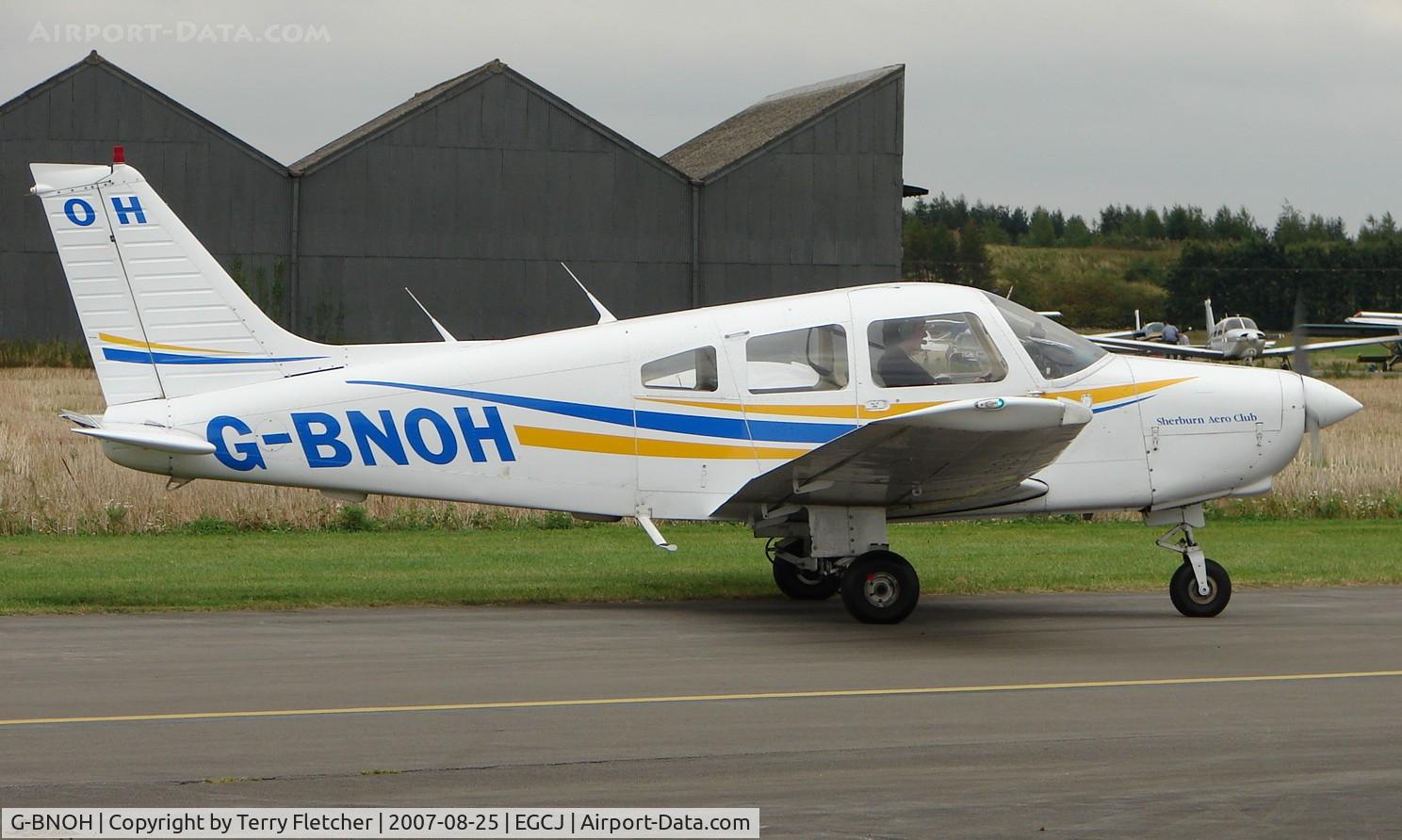 G-BNOH, 1987 Piper PA-28-161 Cherokee Warrior II C/N 2816016, 2007 PFA Regional Rally at Sherburn , Yorkshire , UK