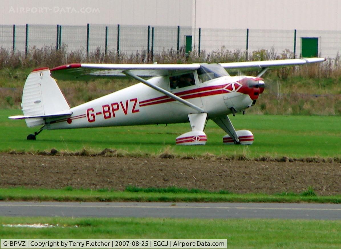 G-BPVZ, 1946 Luscombe 8E Silvaire C/N 5565, 2007 PFA Regional Rally at Sherburn , Yorkshire , UK