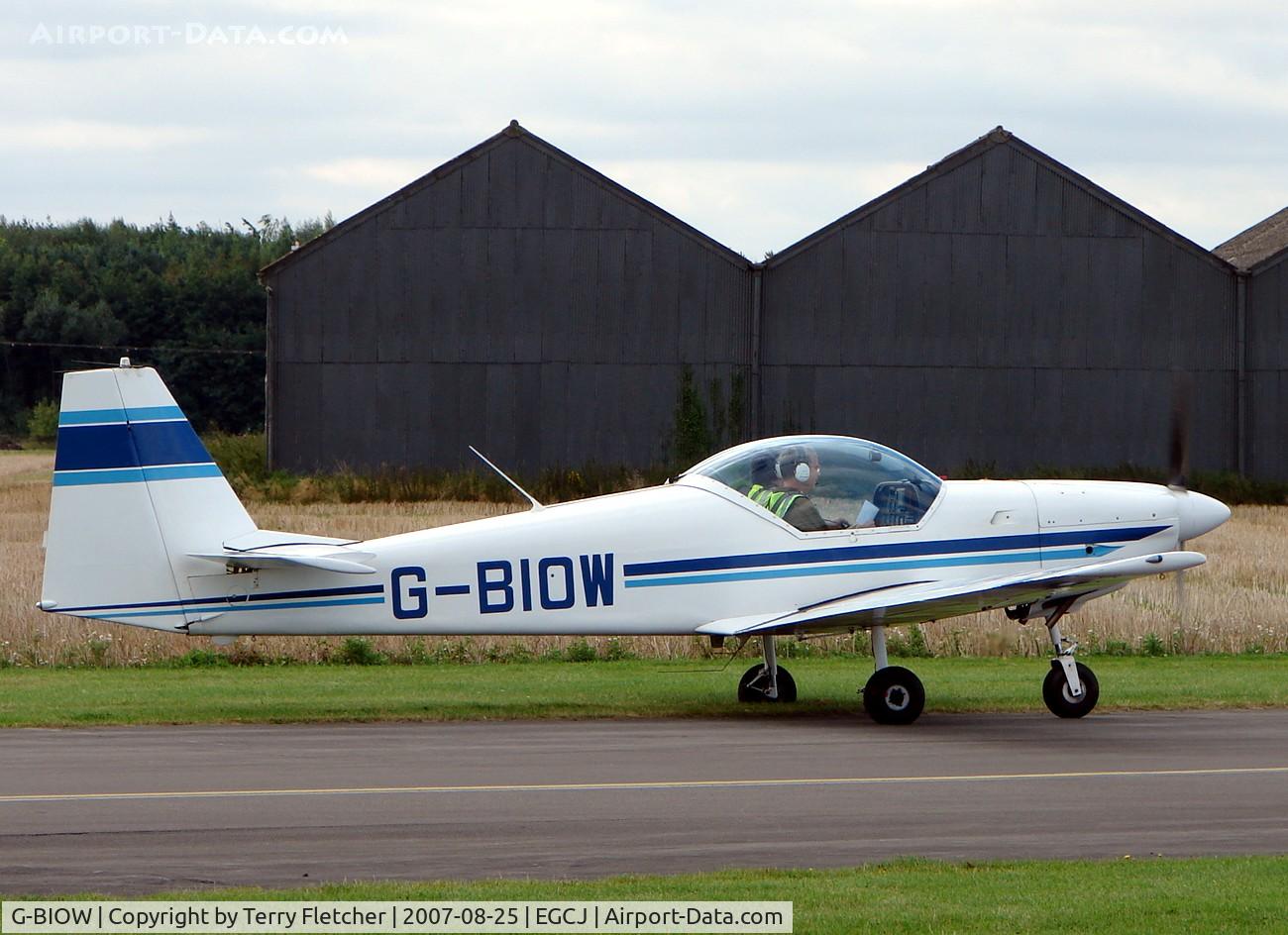 G-BIOW, 1981 Slingsby T-67A Firefly C/N 1988, 2007 PFA Regional Rally at Sherburn , Yorkshire , UK