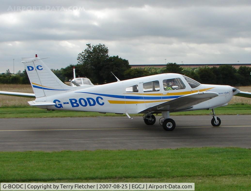 G-BODC, 1988 Piper PA-28-161 C/N 2816041, 2007 PFA Regional Rally at Sherburn , Yorkshire , UK