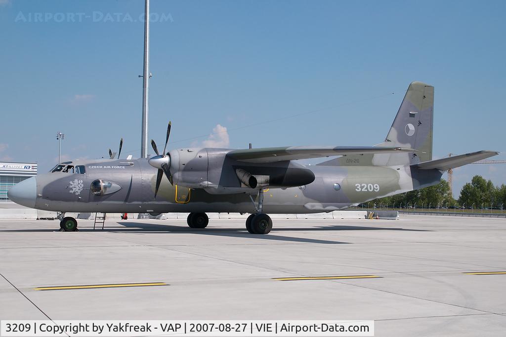 3209, 1983 Antonov An-26 C/N 13209, Czech Air Force Antobnov 26