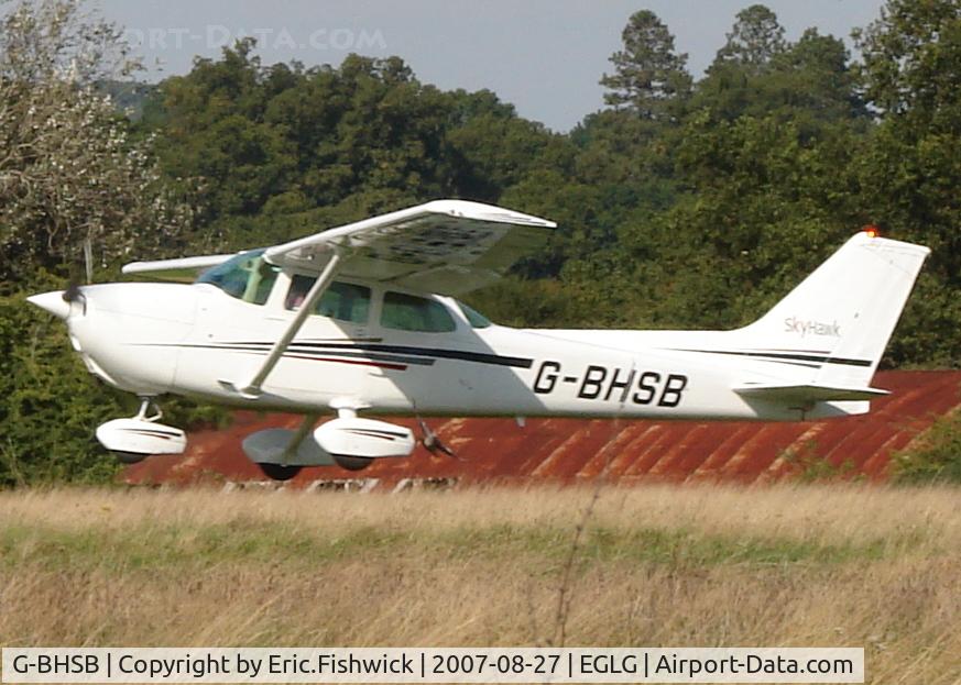 G-BHSB, 1980 Cessna 172N Skyhawk C/N 172-72977, 1. G-BHSB at Panshanger