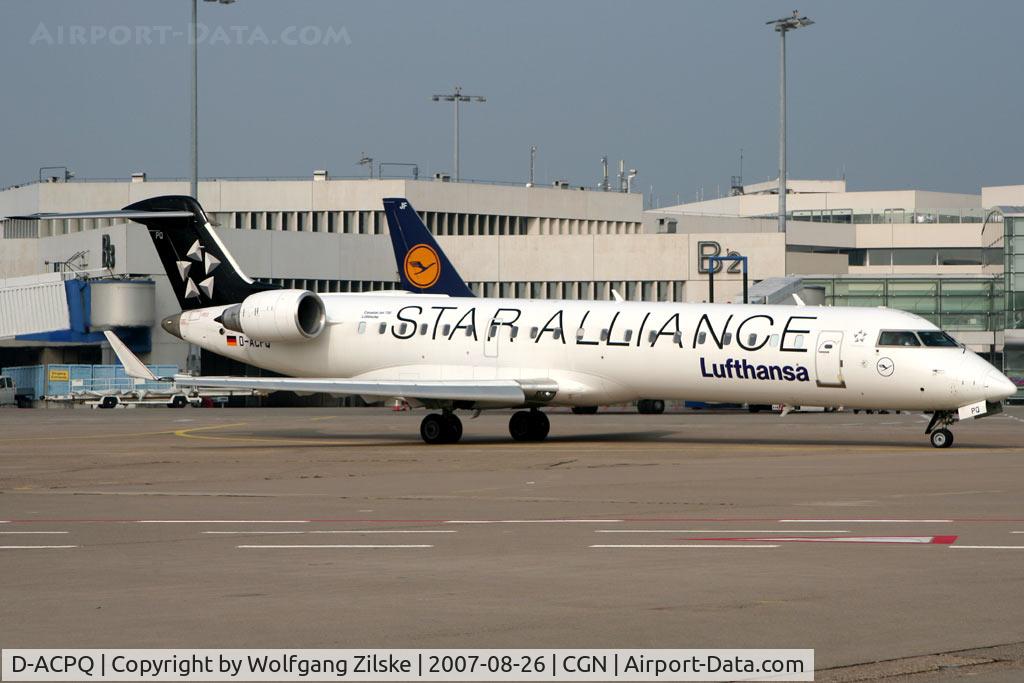 D-ACPQ, 2003 Canadair CRJ-700 (CL-600-2C10) Regional Jet C/N 10091, visitor