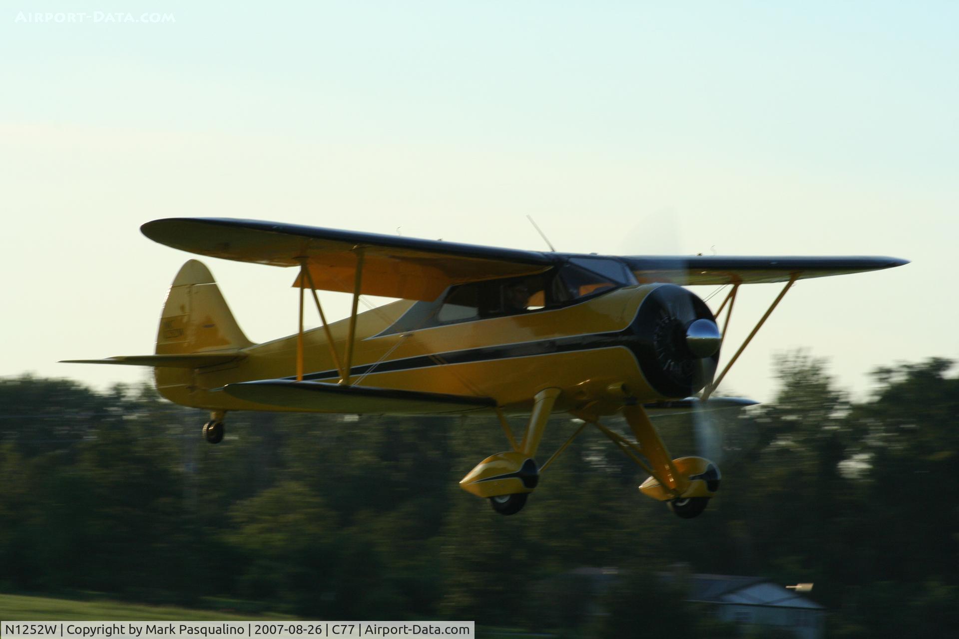 N1252W, 1941 Waco SRE C/N 5153, Waco SRE