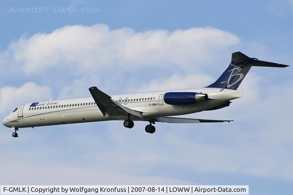 F-GMLK, 1988 McDonnell Douglas MD-83 (DC-9-83) C/N 49672, here the StageIV Hushkits are clearly visible