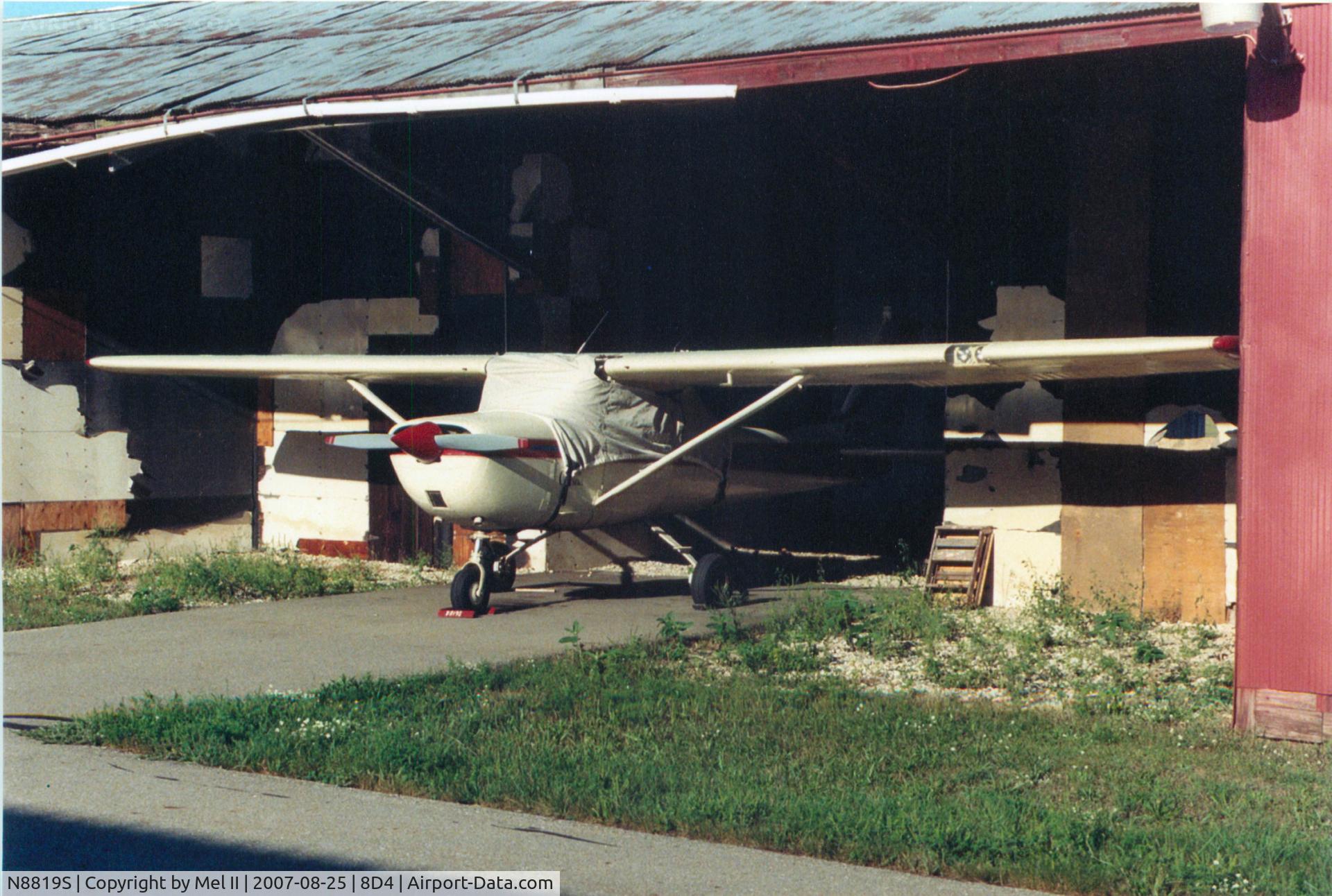 N8819S, 1965 Cessna 150F C/N 15062119, Parked @ Paul C. Miller-Sparta Airport (8D4)