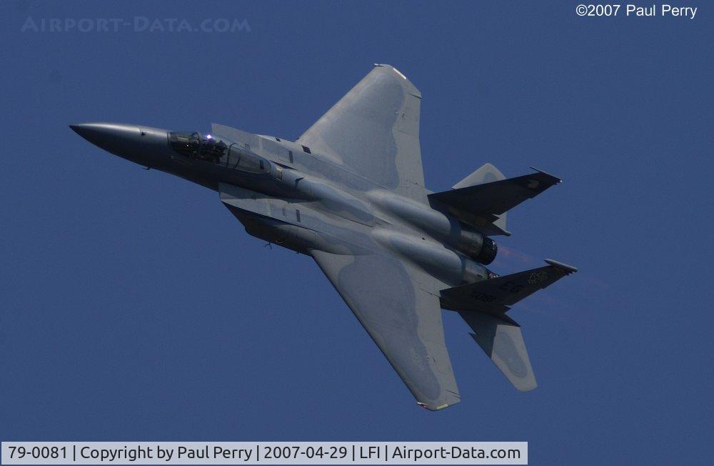 79-0081, 1979 McDonnell Douglas F-15C Eagle C/N 0632/C150, I think you will see this airframe around a bit more