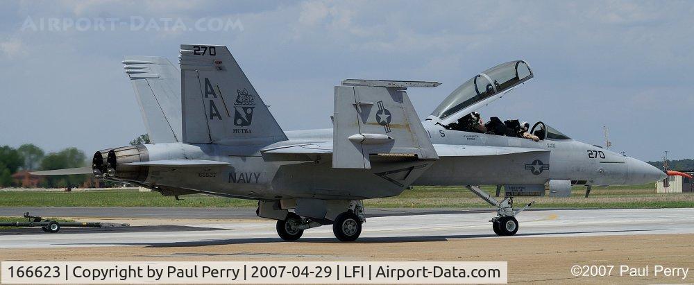 166623, Boeing F/A-18F Super Hornet C/N F116, Ripper Two-Seven-Zero is done for the day