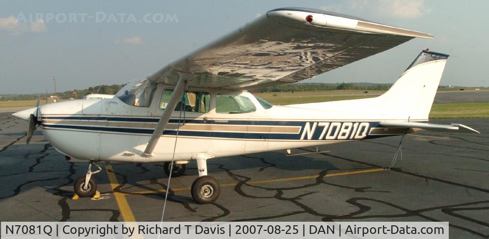 N7081Q, 1972 Cessna 172L C/N 17260381, 1972 Cessna 172L in Danville Va.