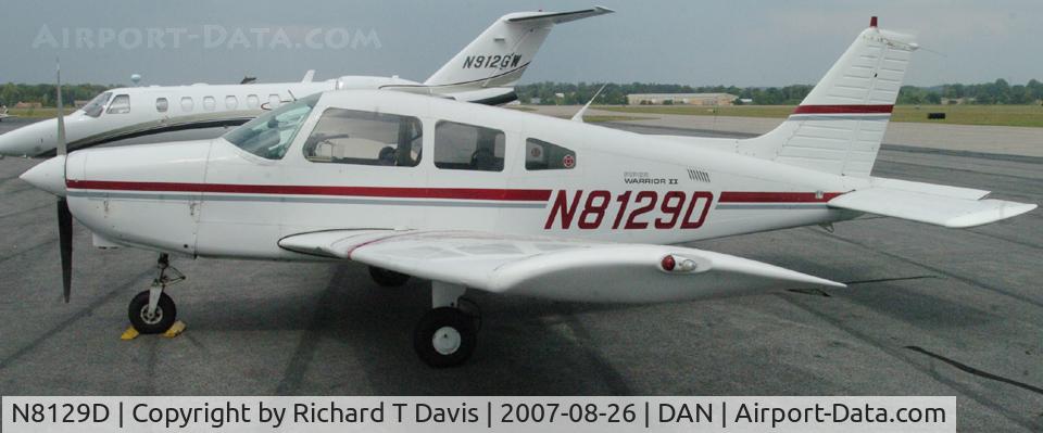 N8129D, 1979 Piper PA-28-161 C/N 28-8016155, 1979 Piper PA-28-161 in Danville Va.
