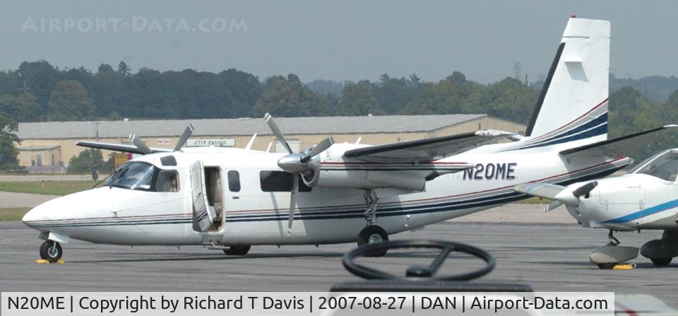 N20ME, 1977 Rockwell International 690B C/N 11440, 1977 Rockwell International 690B in Danville Va.