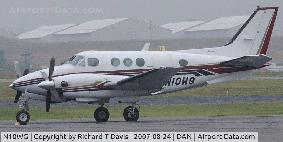 N10WG, 1978 Beech E90 King Air C/N LW-310, 1978 Beech E-90 in Danville Va.