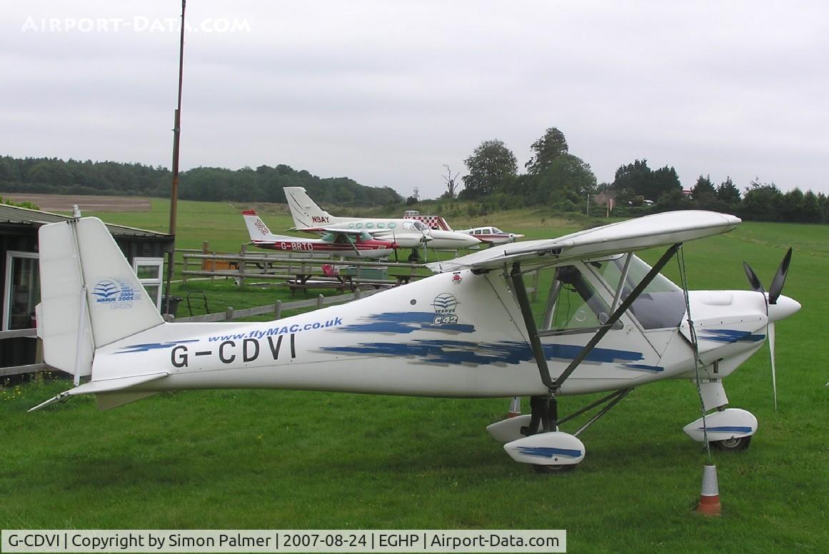 G-CDVI, 2006 Comco Ikarus C42 FB80 C/N 0602-6794, C42 at Popham