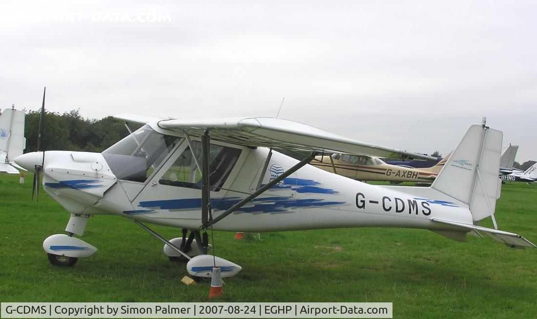 G-CDMS, 2005 Comco Ikarus C42 FB80 C/N 0506-6689, C42 at Popham
