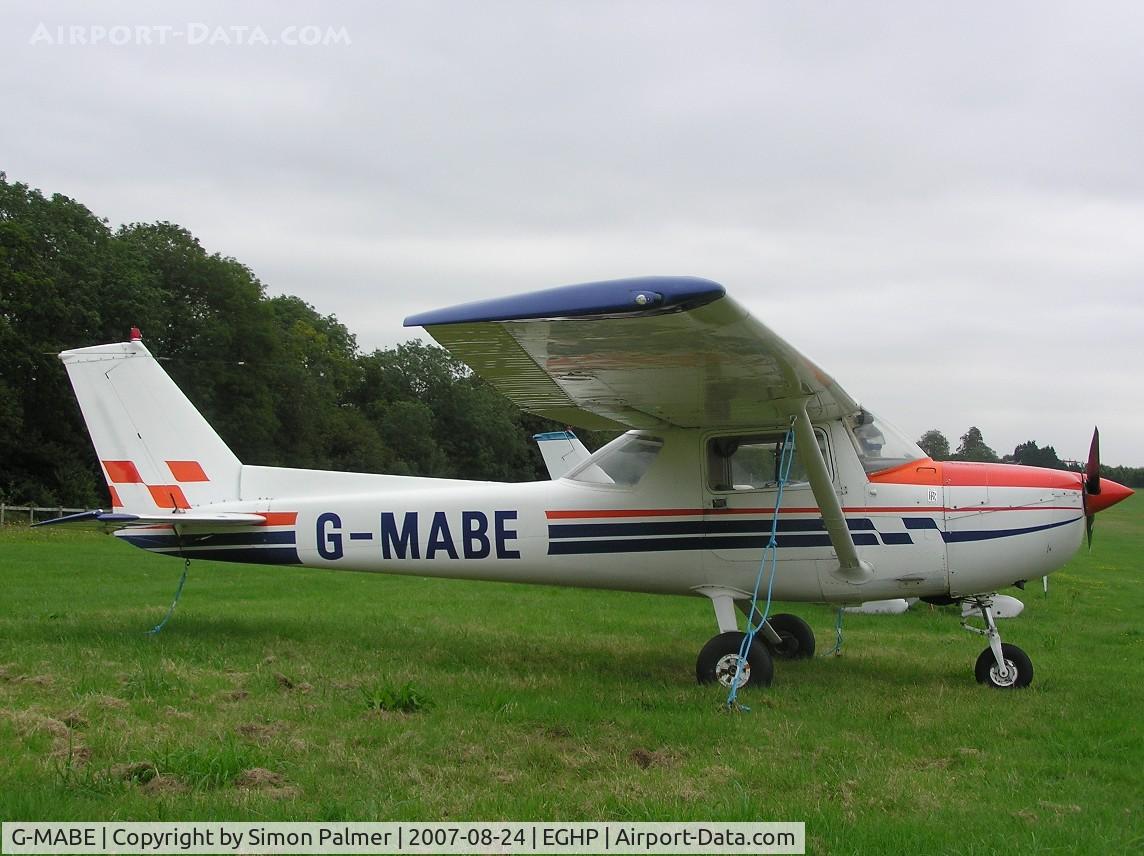 G-MABE, 1974 Reims F150L C/N 1119, Cessna 150 at Popham