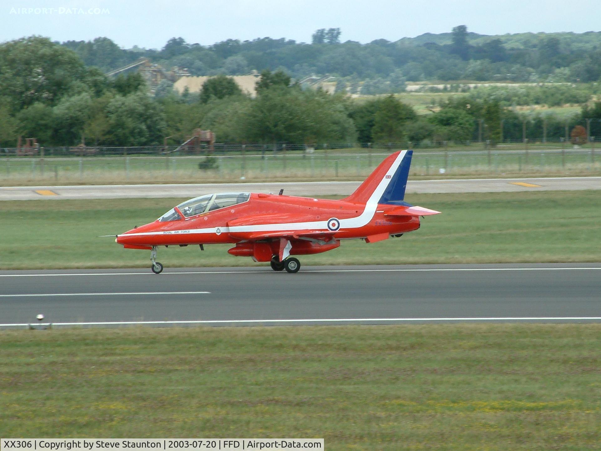 XX306, 1980 Hawker Siddeley Hawk T.1A C/N 141/312131, Royal International Air Tattoo 2003