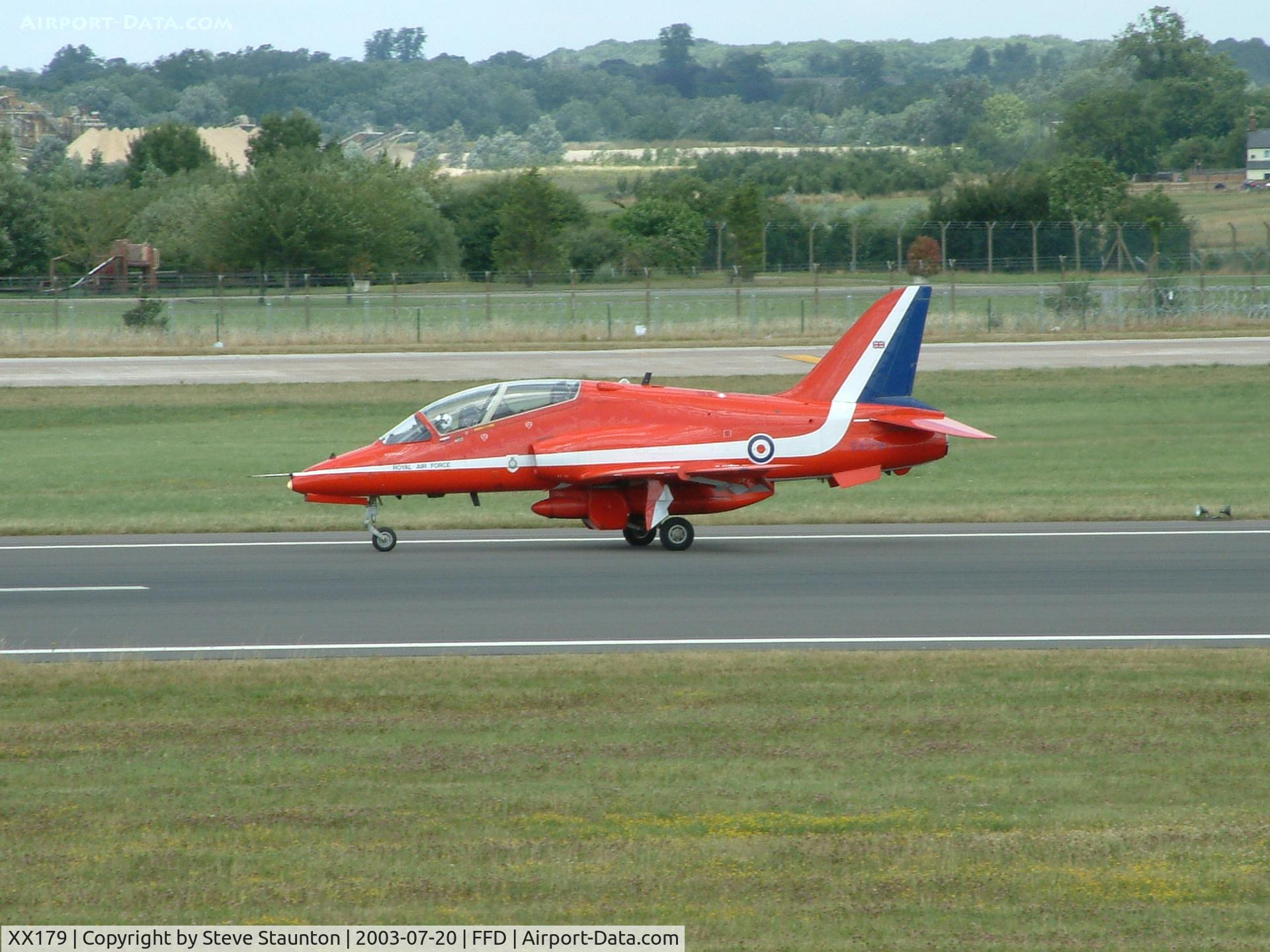 XX179, 1977 Hawker Siddeley Hawk T.1W C/N 026/312026, Royal International Air Tattoo 2003