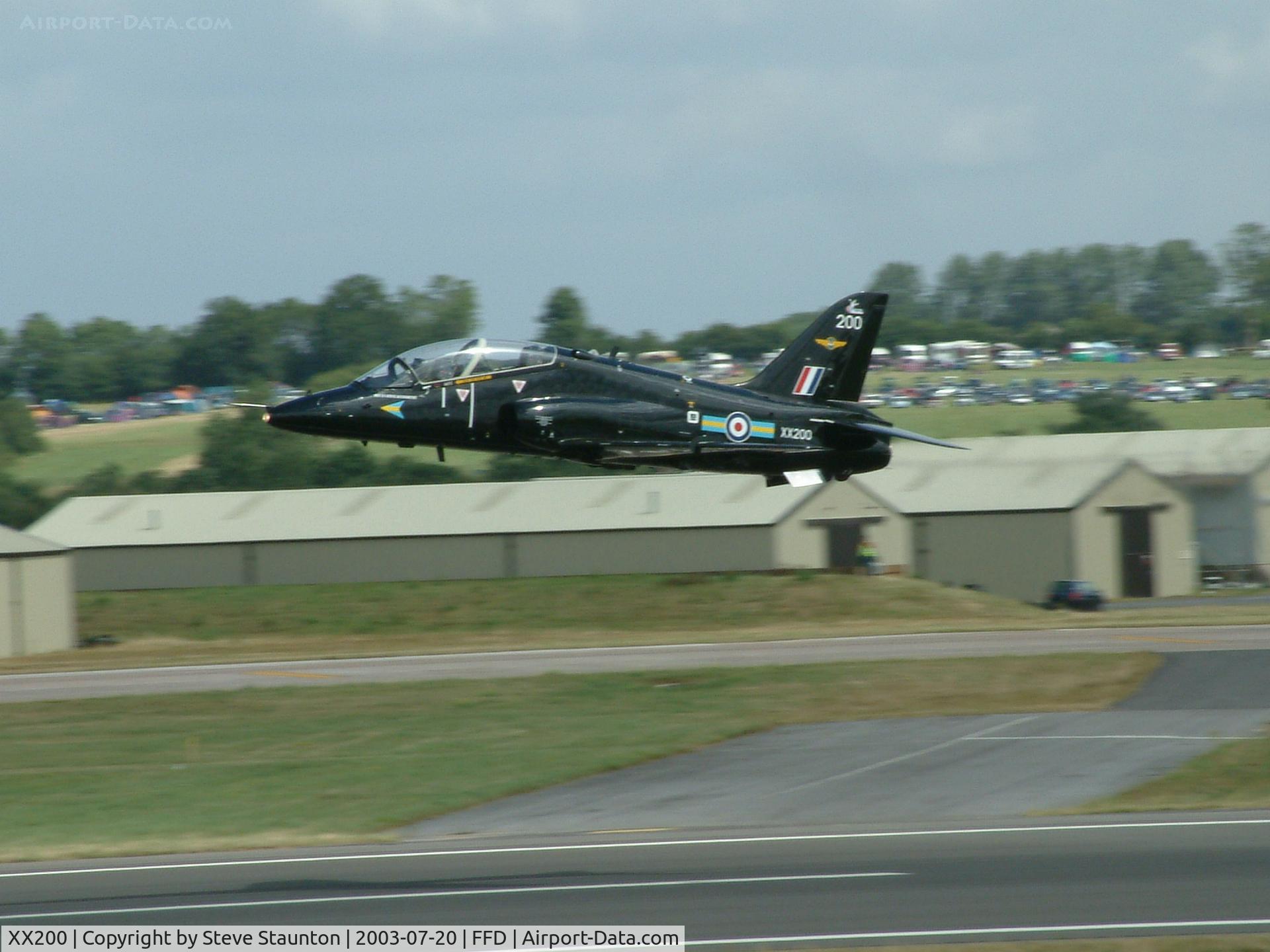 XX200, 1978 Hawker Siddeley Hawk T.1A C/N 047/312047, Royal International Air Tattoo 2003