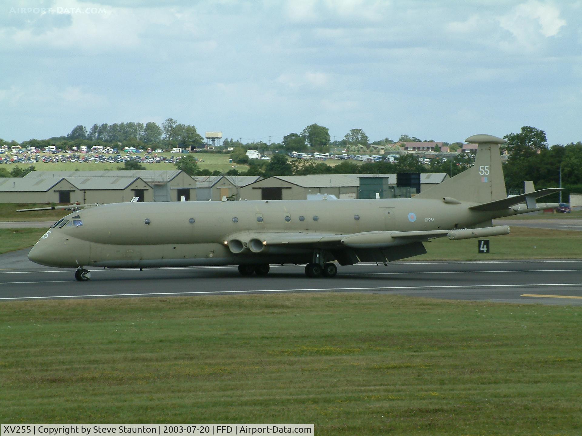 XV255, Hawker Siddeley Nimrod MR.2 C/N 8030, Royal International Air Tattoo 2003