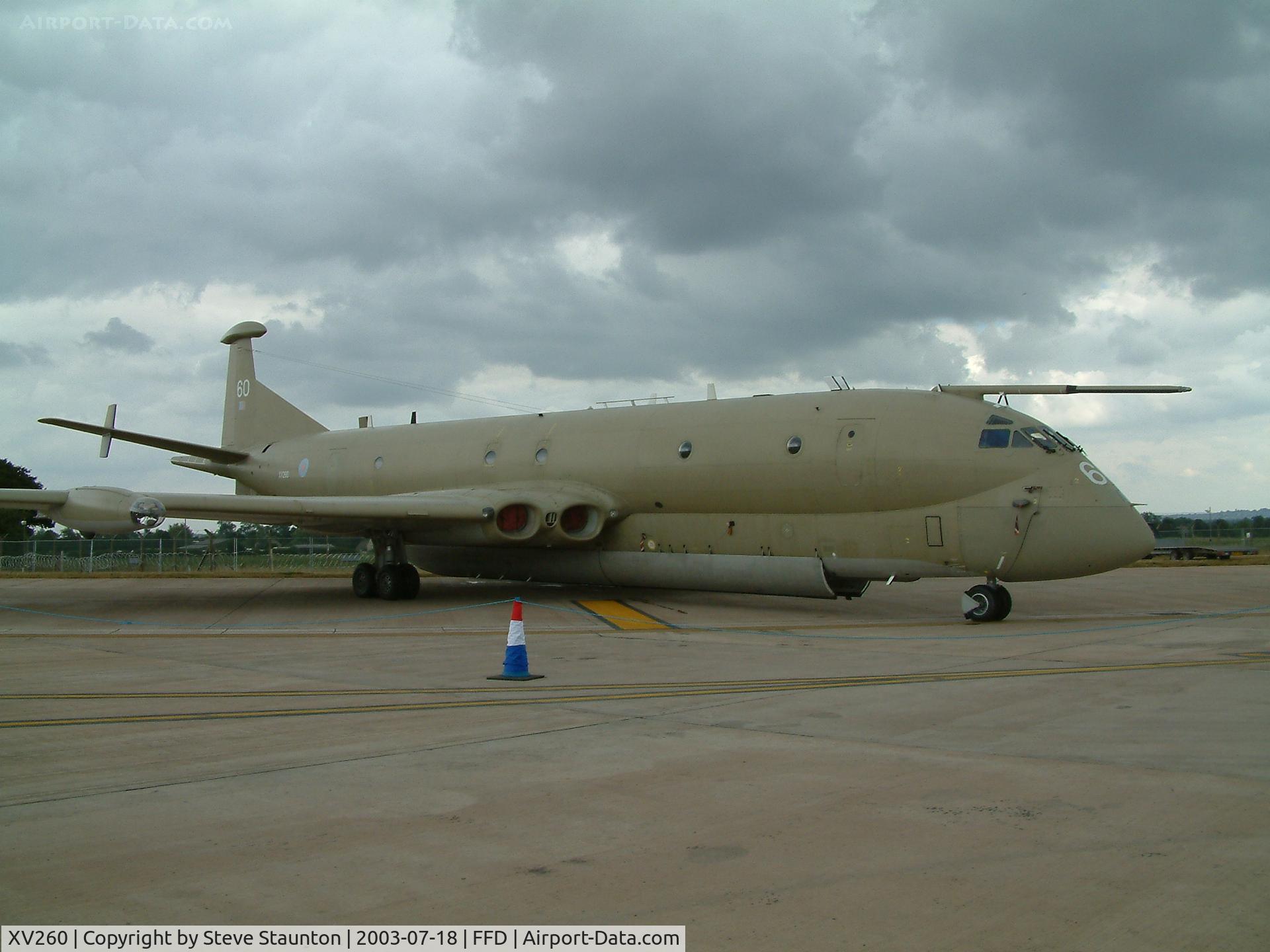 XV260, Hawker Siddeley Nimrod MR.2 C/N 8035, Royal International Air Tattoo 2003