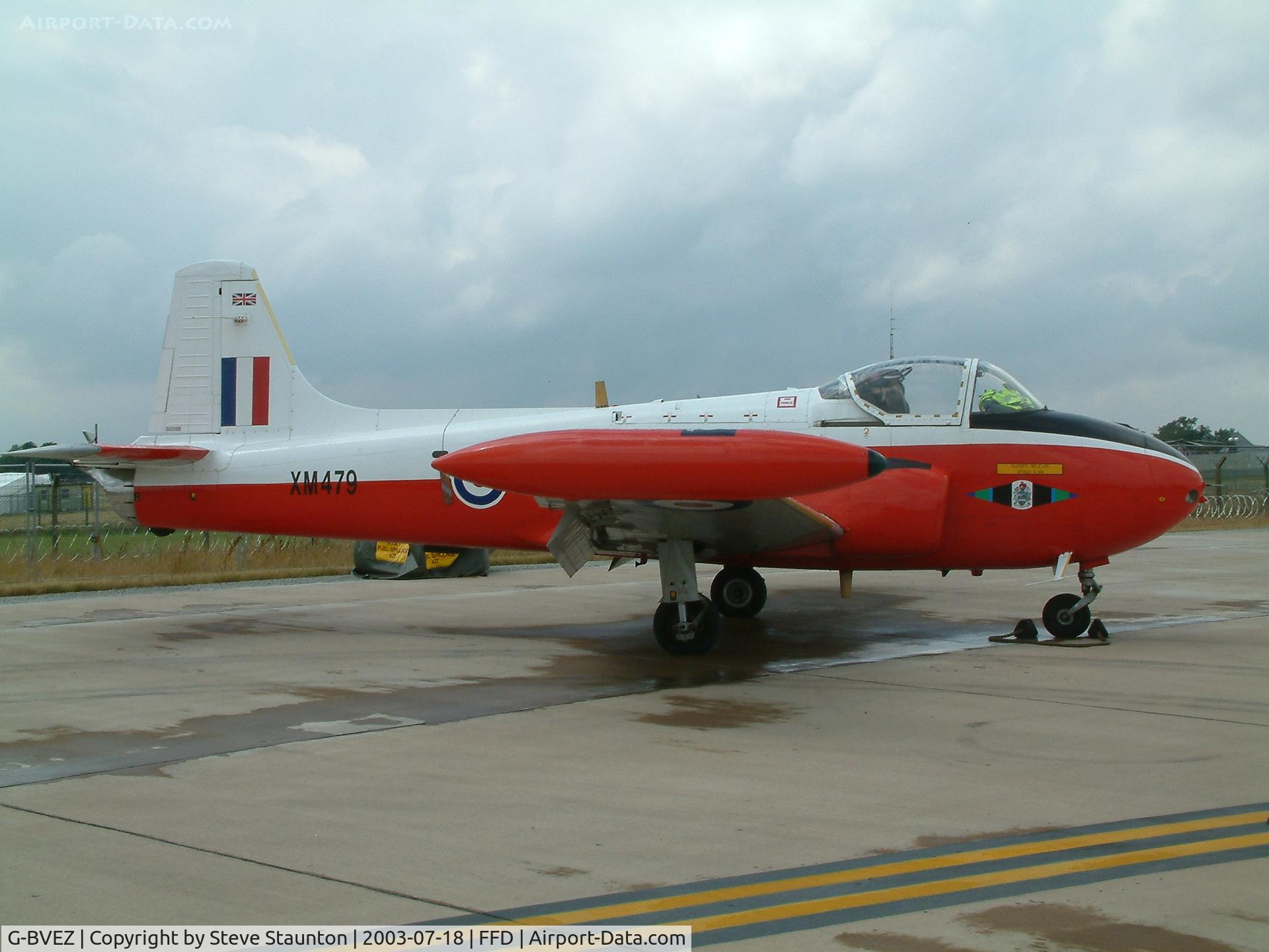 G-BVEZ, 1960 Hunting P-84 Jet Provost T.3A C/N PAC/W/9287, Royal International Air Tattoo 2003